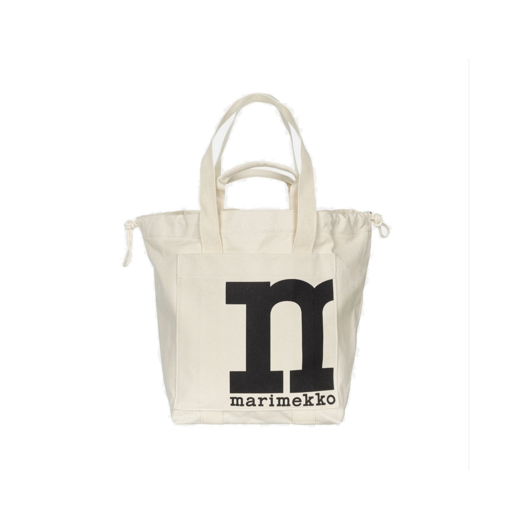 Grand cabas en coton bio | Logo Marimekko
