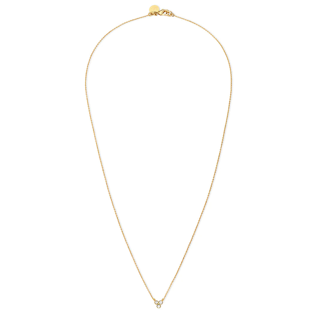 Necklace Melia crystal | gold