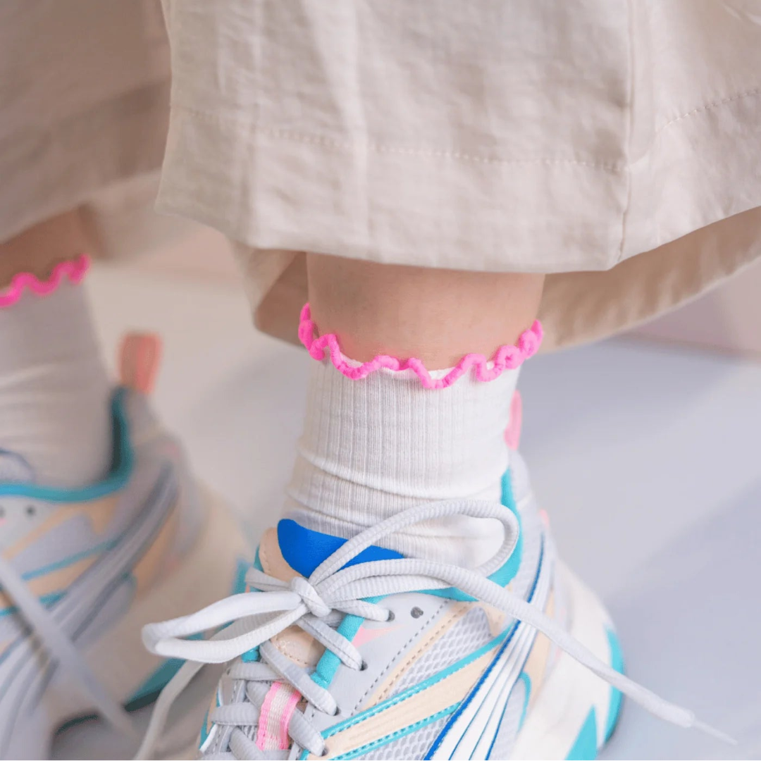 Tennis Socks | pastel lavender