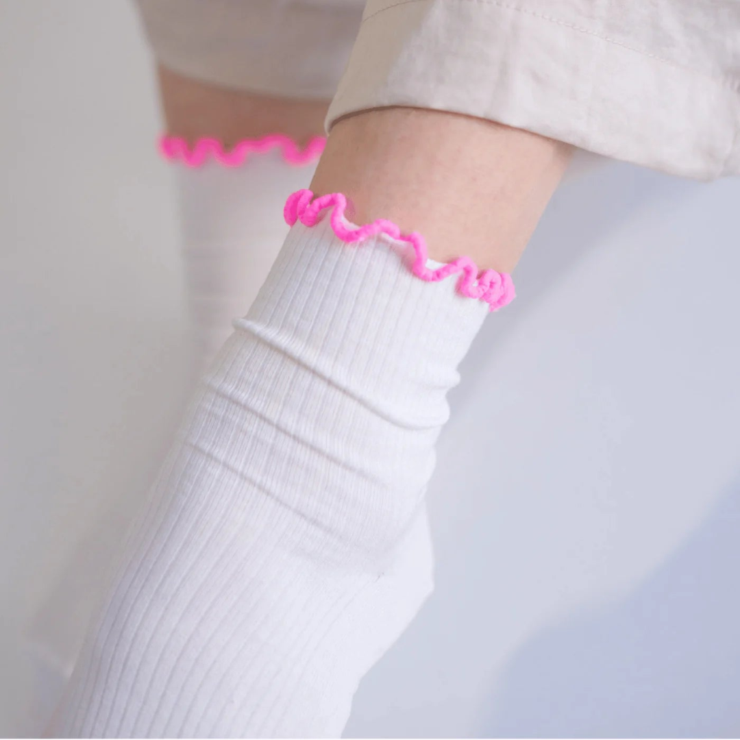Tennis Socks | pastel lavender