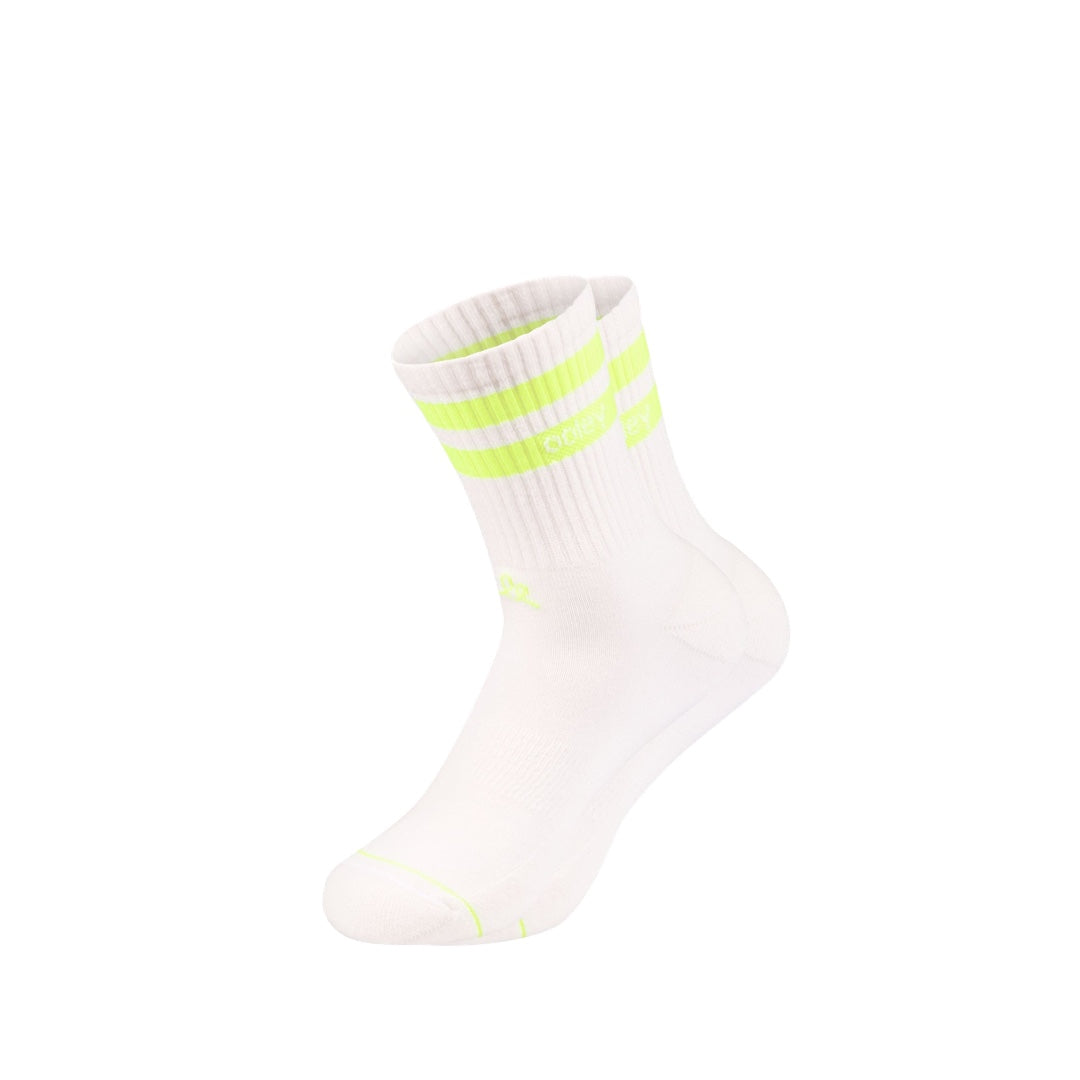 Chaussettes Street Mood | Citron fluo