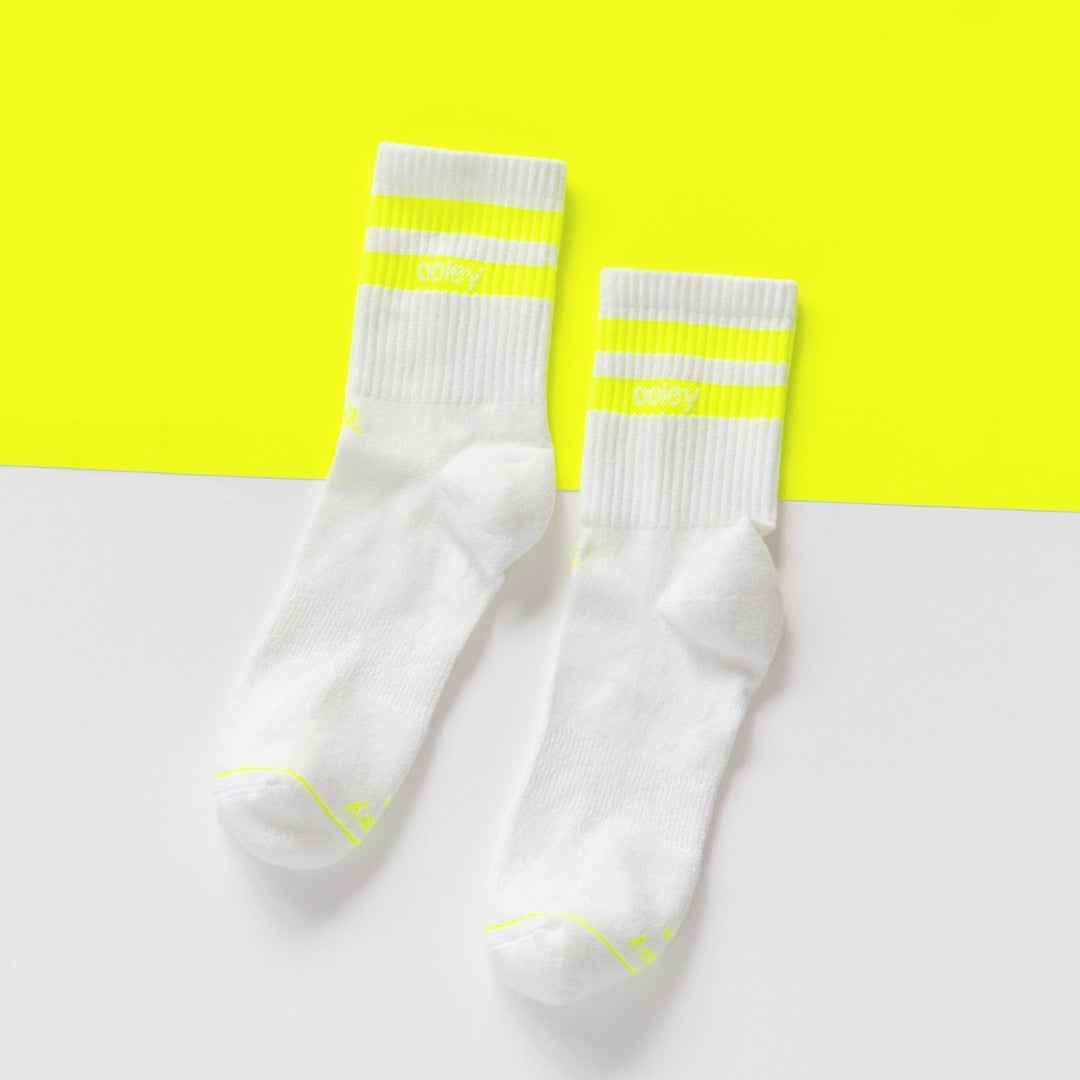 Chaussettes Street Mood | Citron fluo