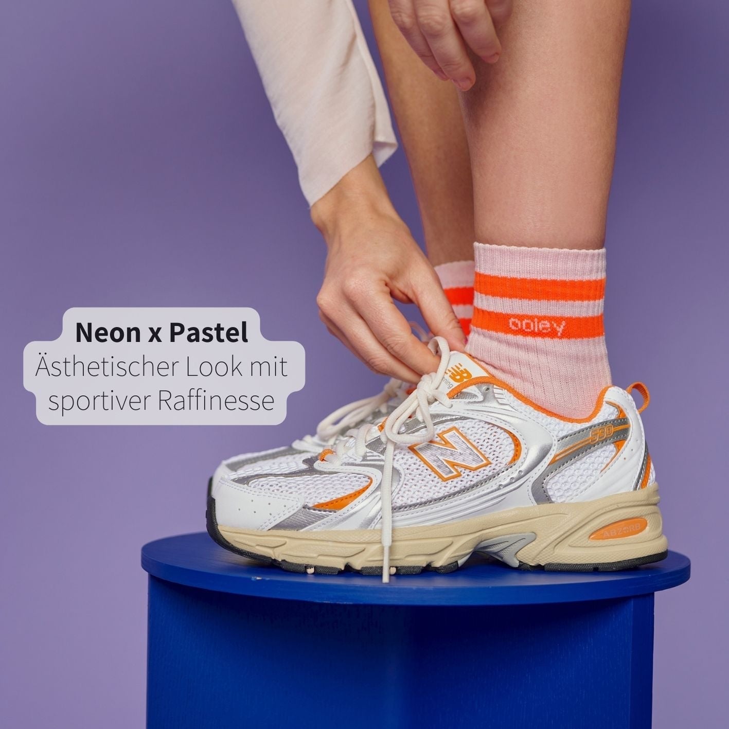 Street Mood Socks | Light Pink