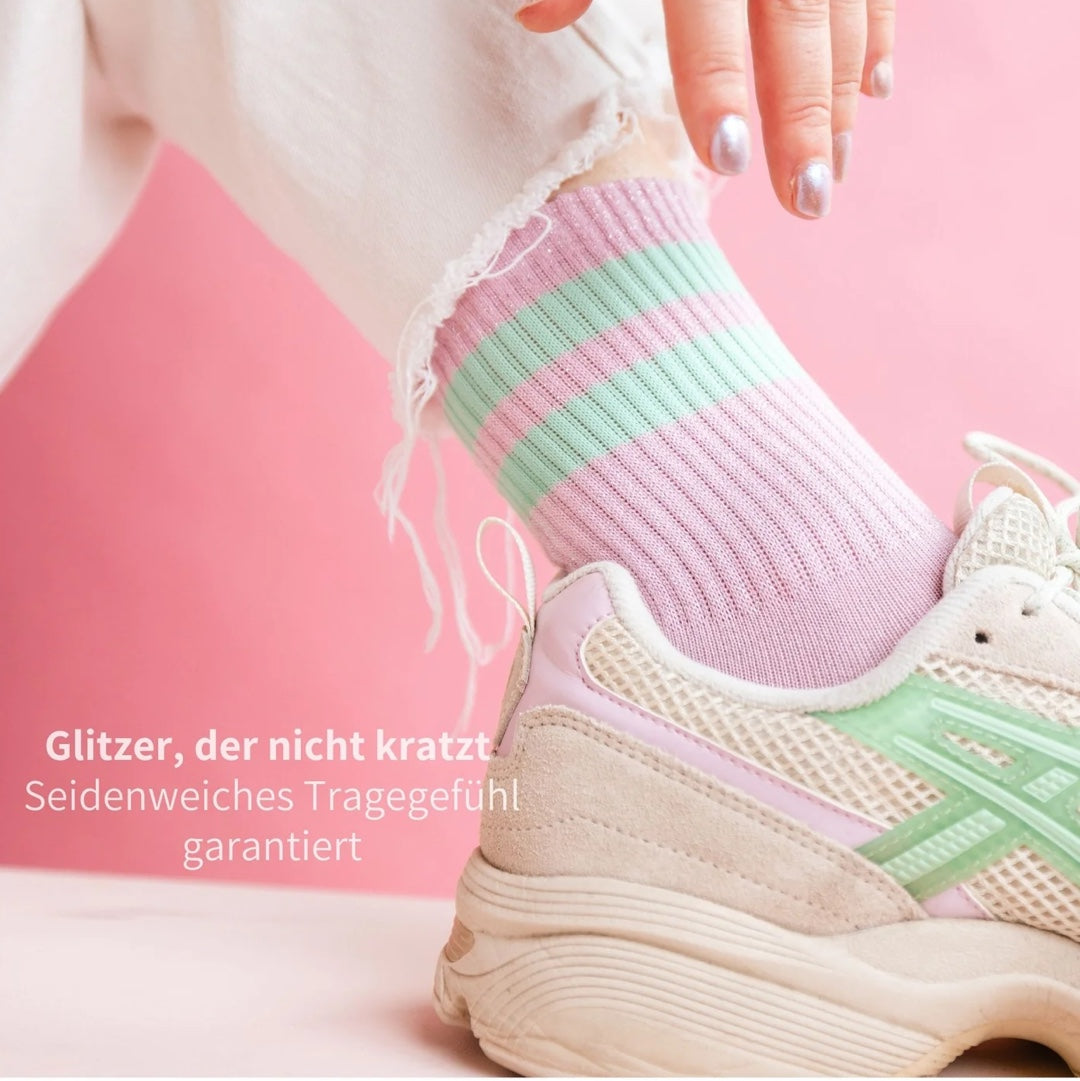Chaussettes Starlight Glitter | lavande
