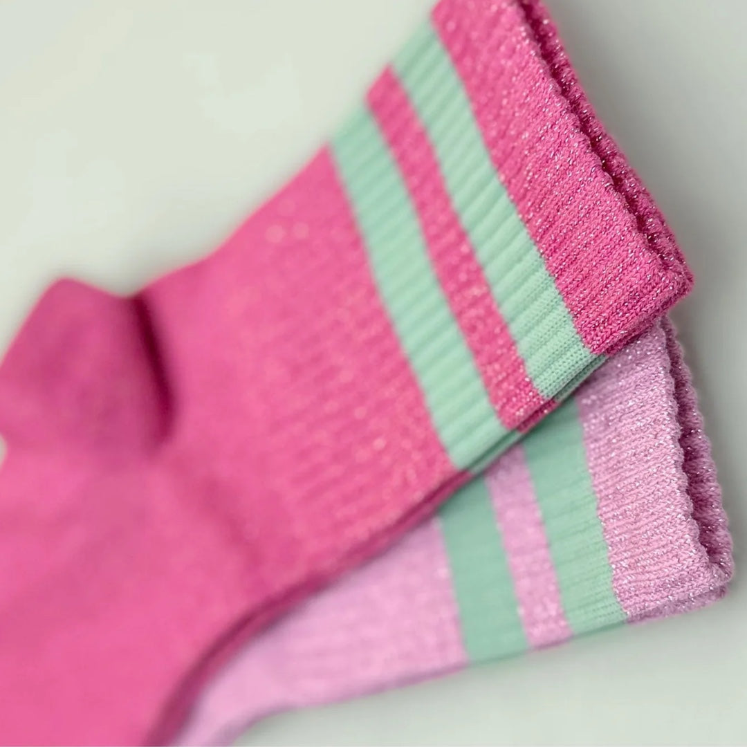 Chaussettes Starlight Glitter | rose