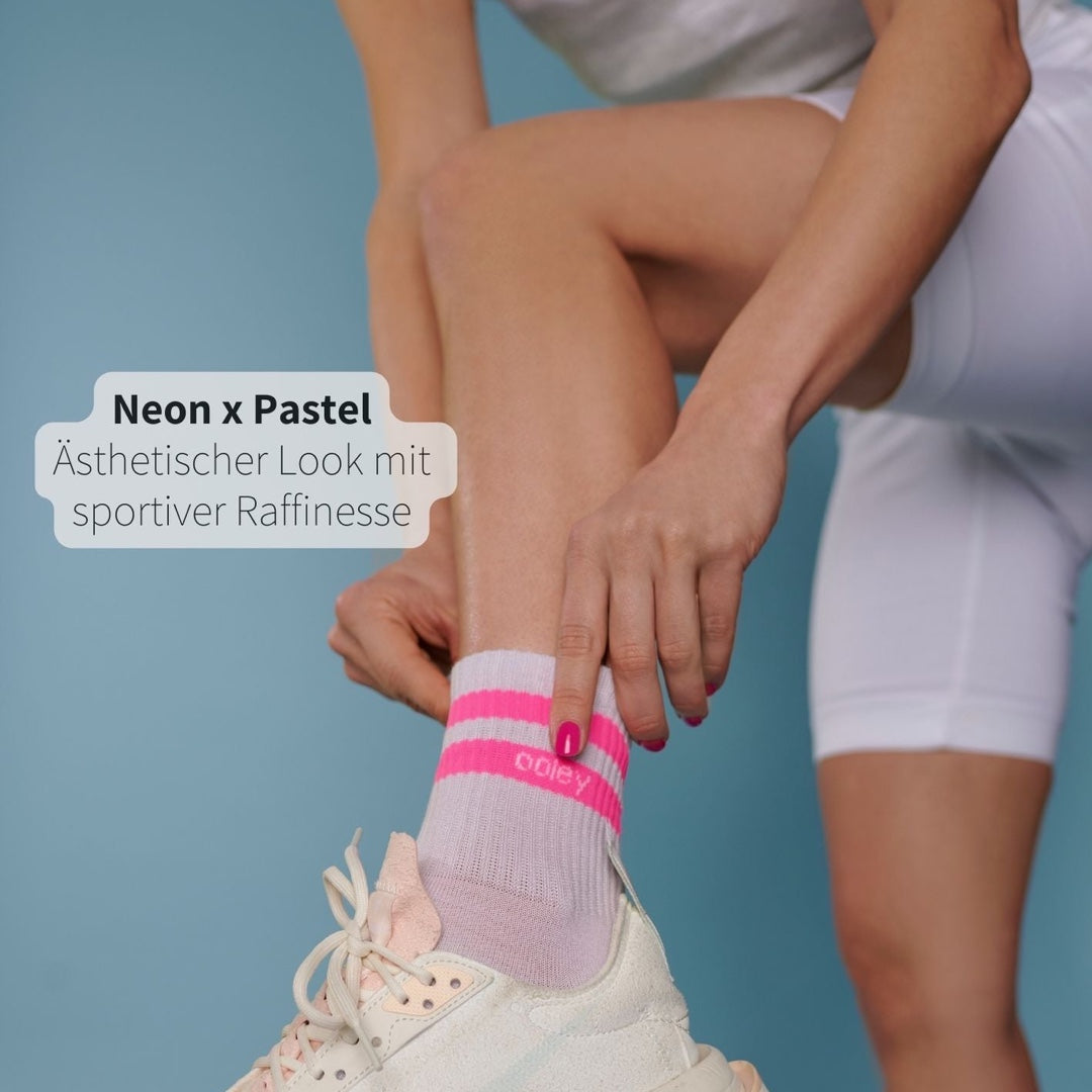 Street Mood Socks | Light Pink