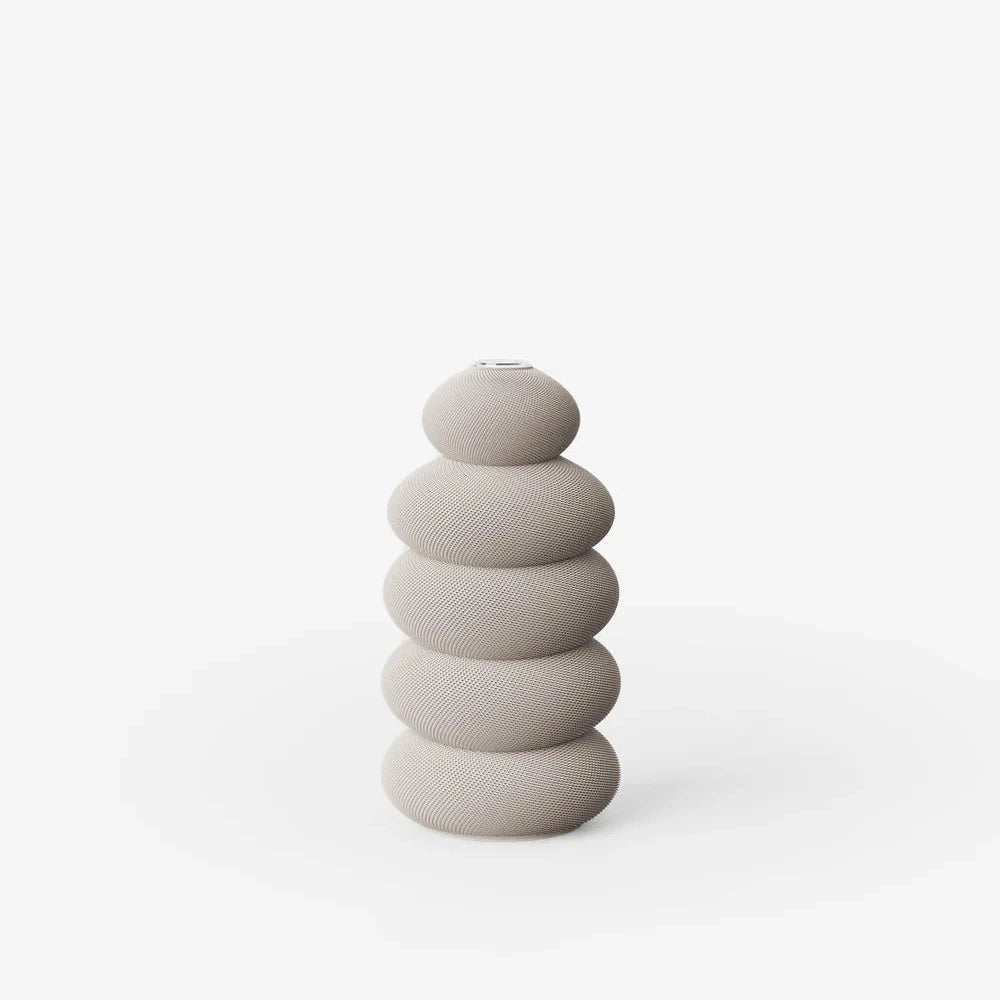Vase 3D Peak petite | taupe