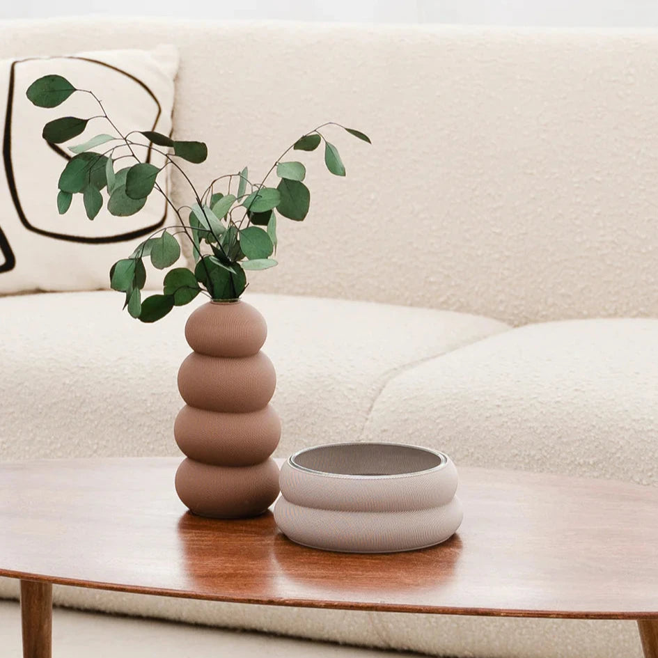 3D Vase Peak large | hazel