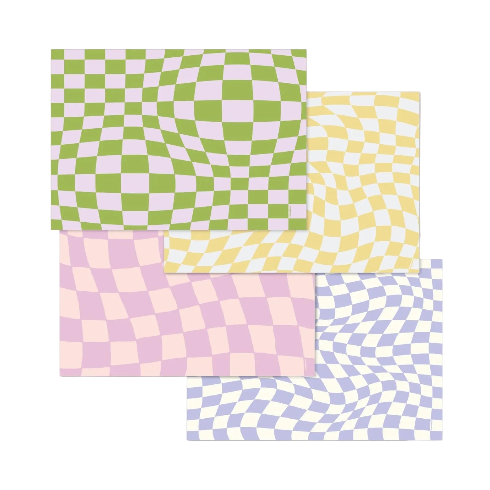 Papier-Tischsets Funky | 48 Stück
