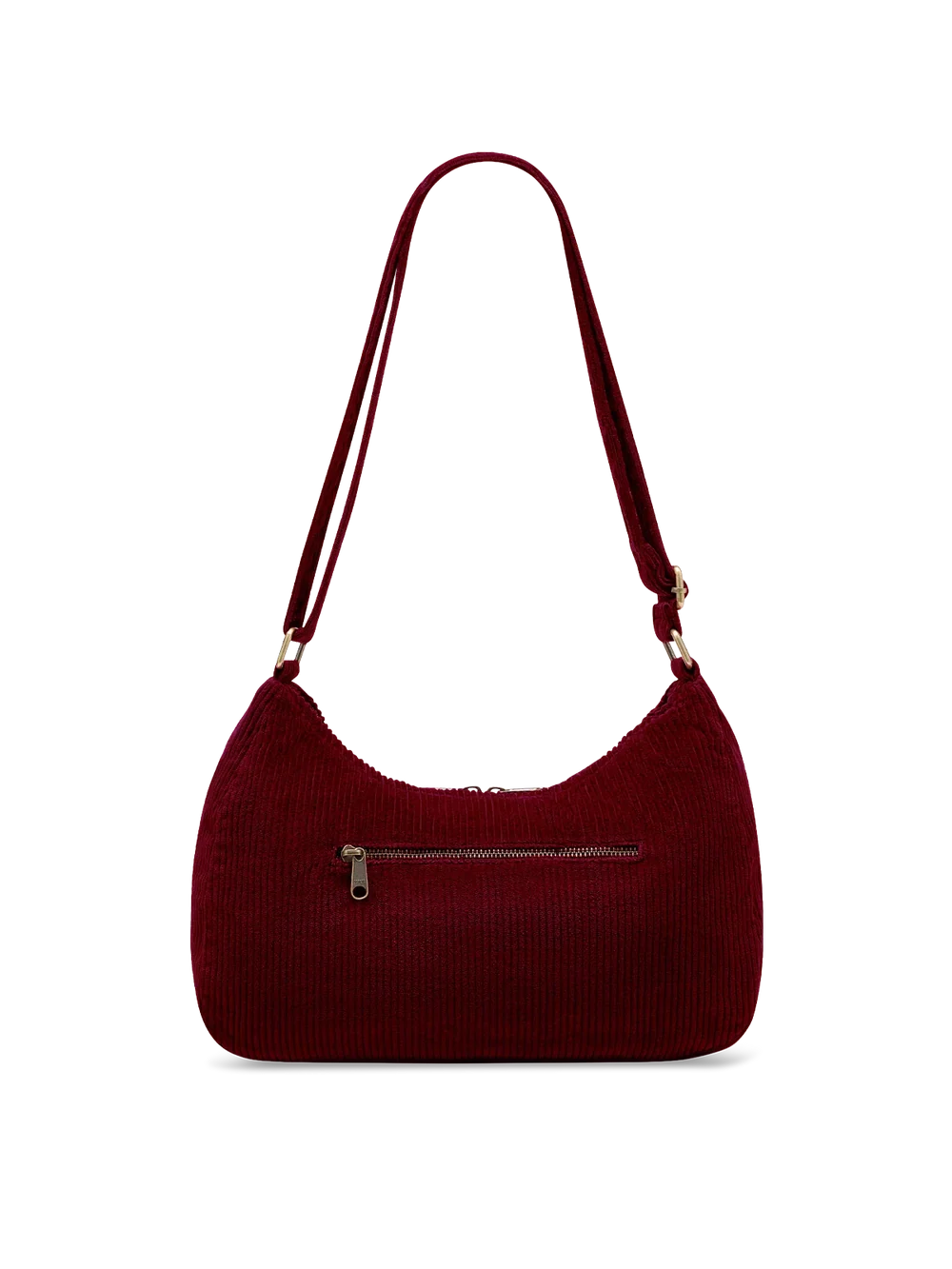 Handtasche Rosa | Cord bordeaux
