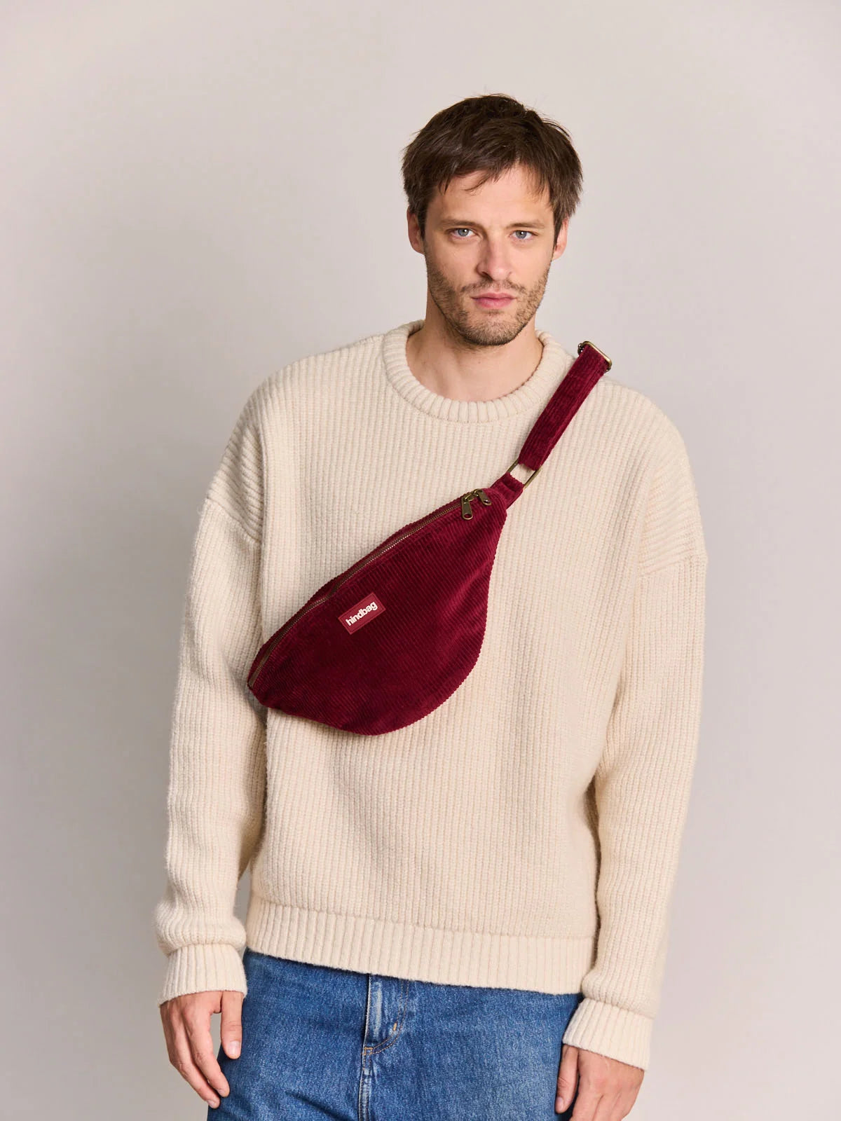 BumBag big Sasha | Cord bordeaux