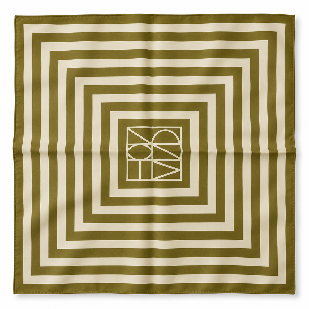 Seidentuch Stripes | olive