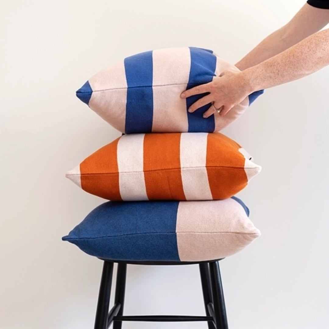 Coussin 50x50cm | Enkel orange brûlé