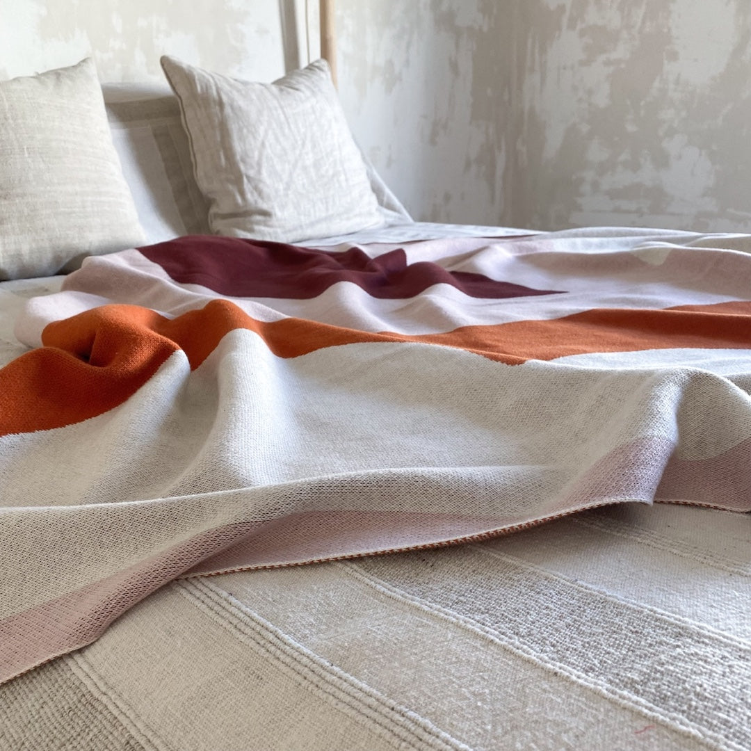 Knitted blanket 130x160cm | Orbi