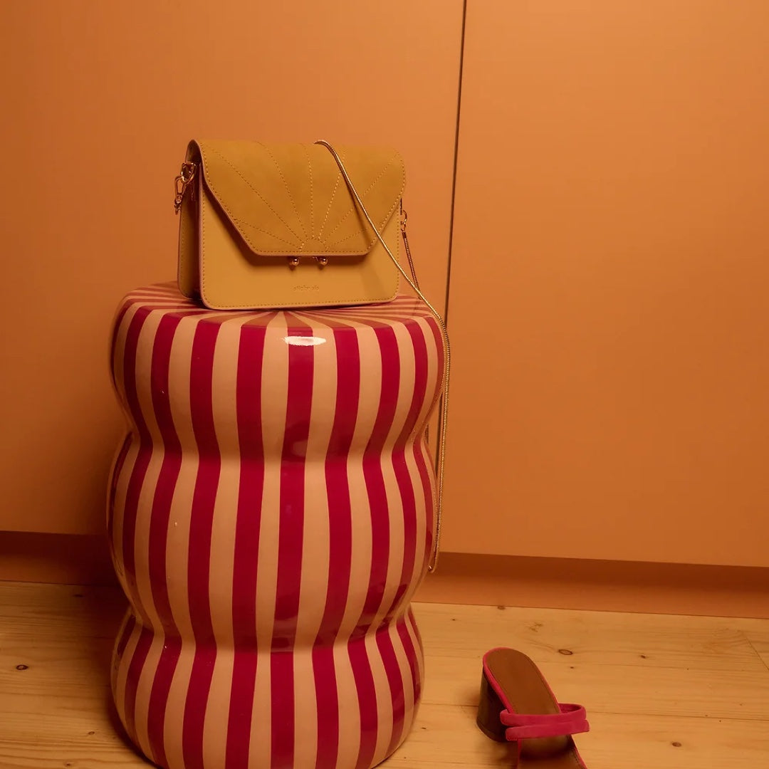 Shoulder Bag Small | affogato beige
