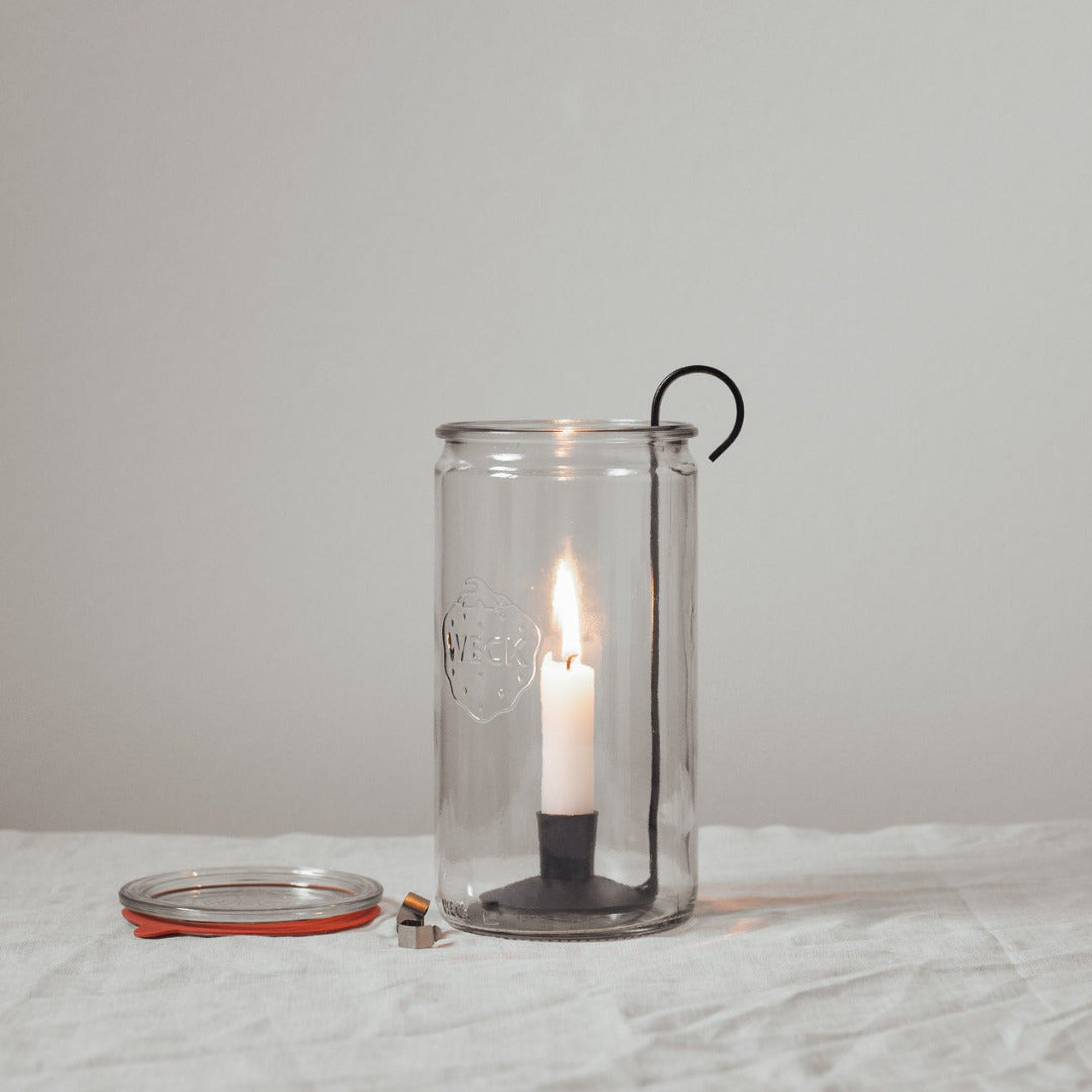 Candle Holder Lantern | black