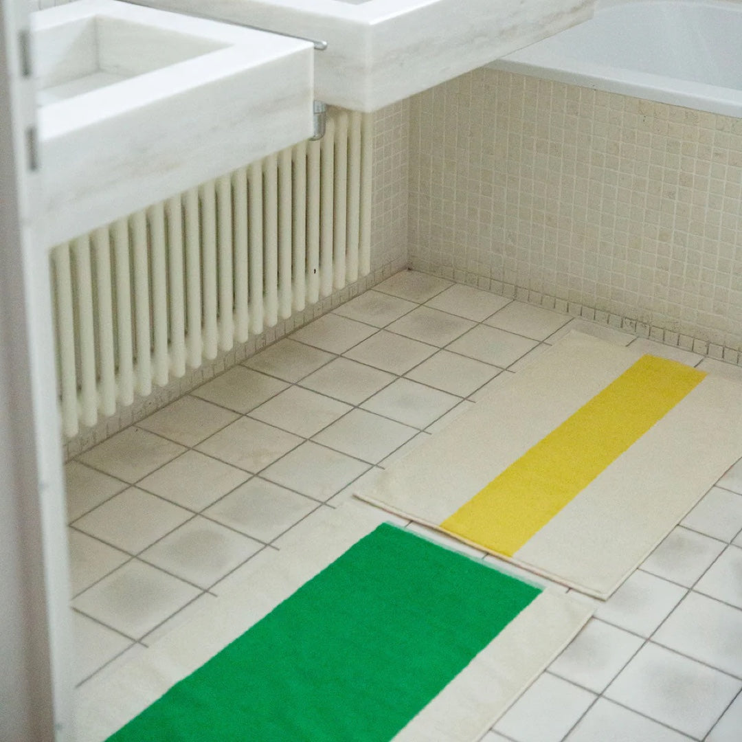 Bath mat 50x80cm | green, honey