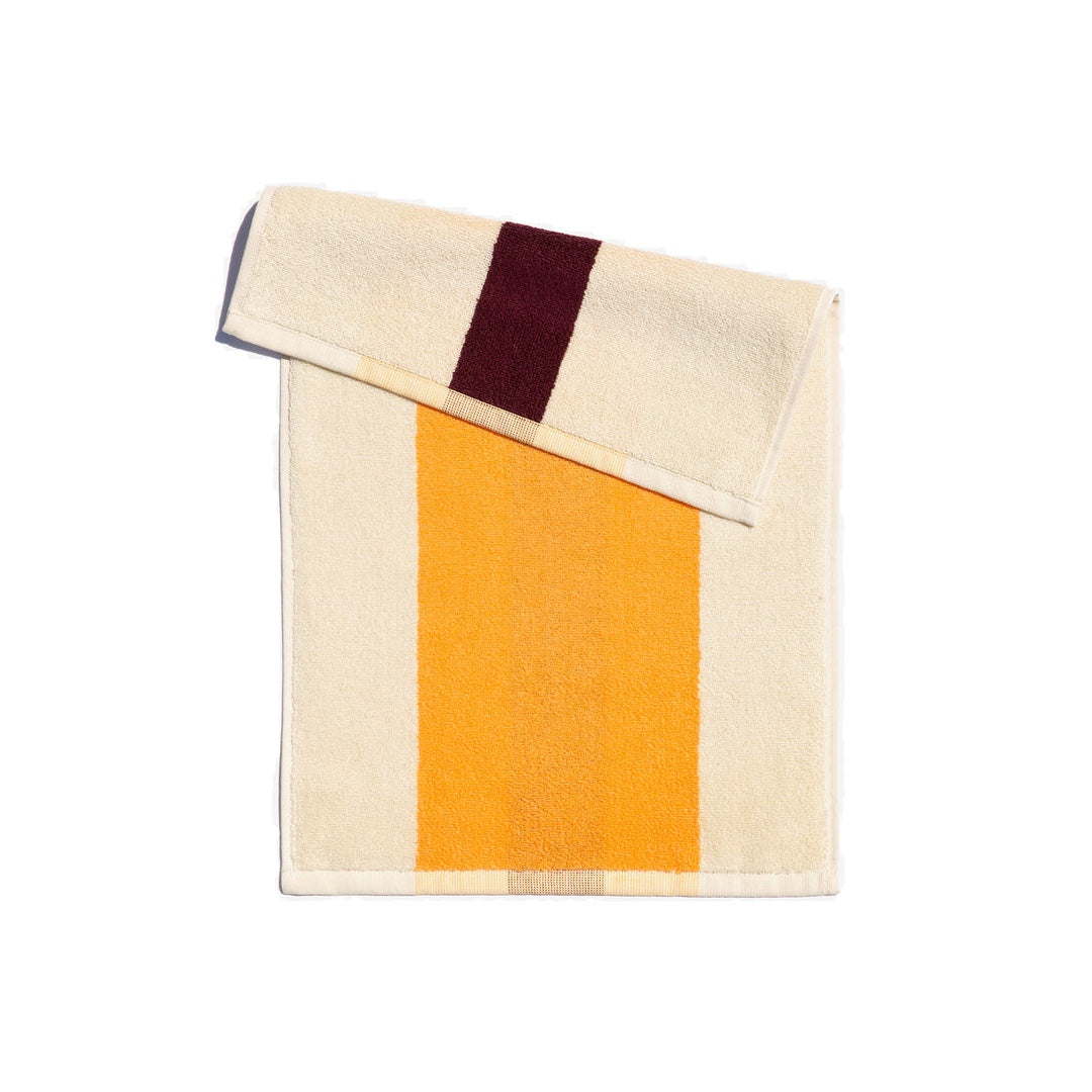 3-Piece Guest Towel Set | lime, yellow, light blue
