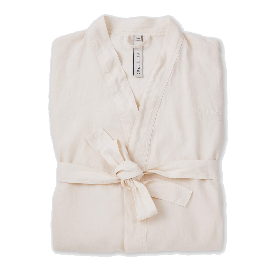 Bathrobe Linen | Ecru