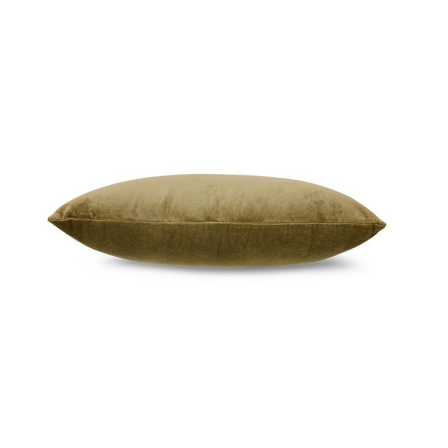 Coussin Velours 40x60cm | vert armée