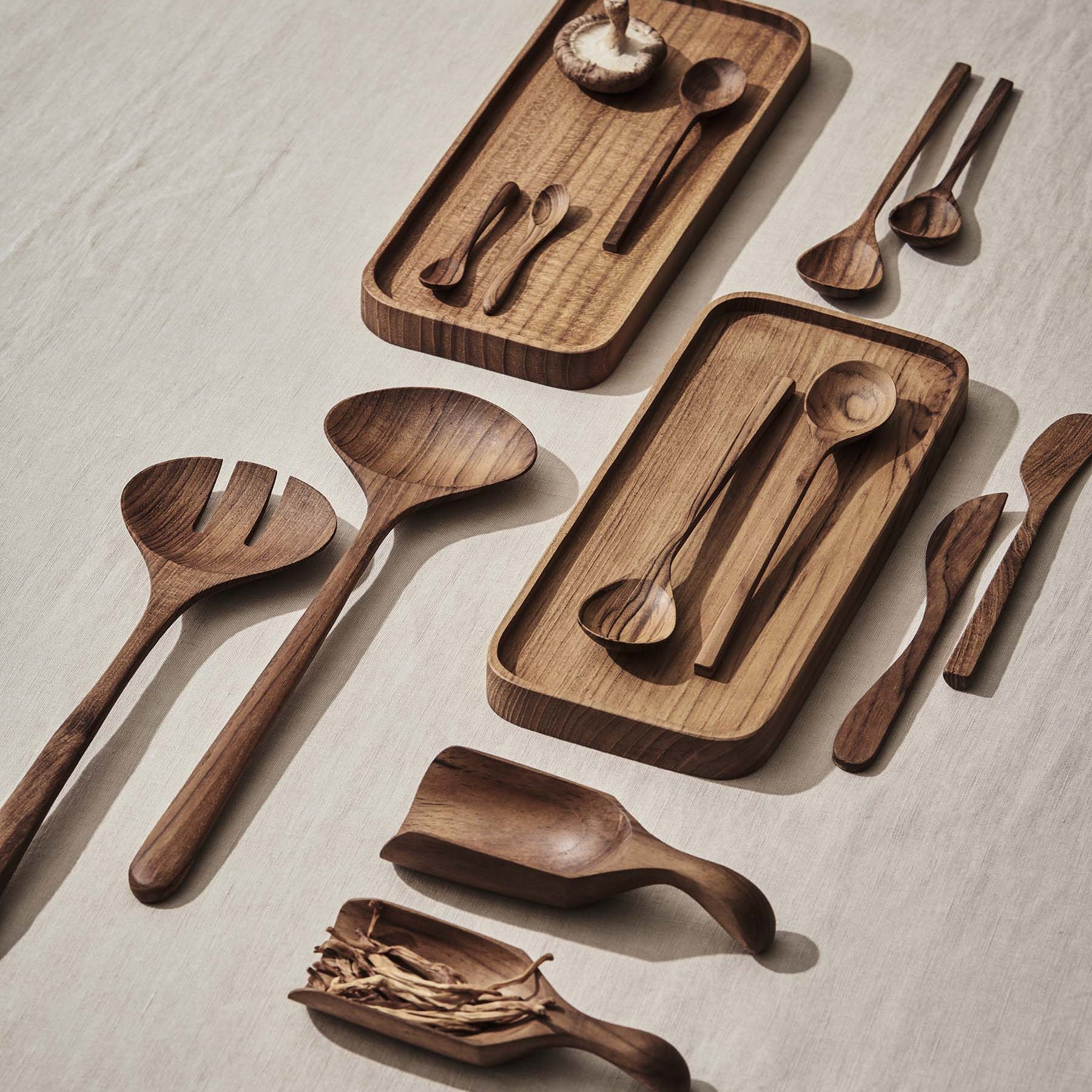 Plateau en bois | Teck