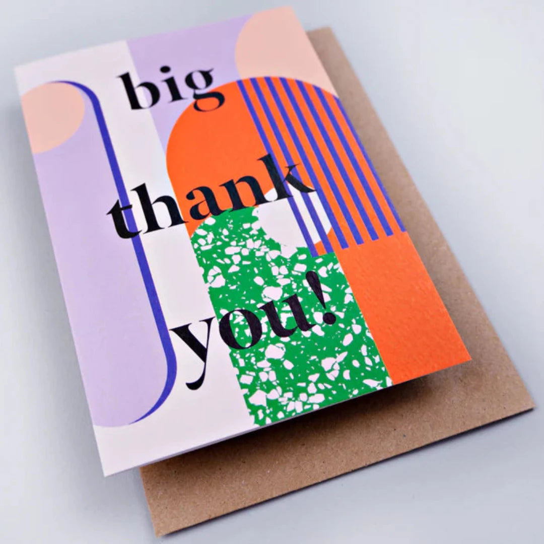 Carte de vœux Vertigo | Big Thanks