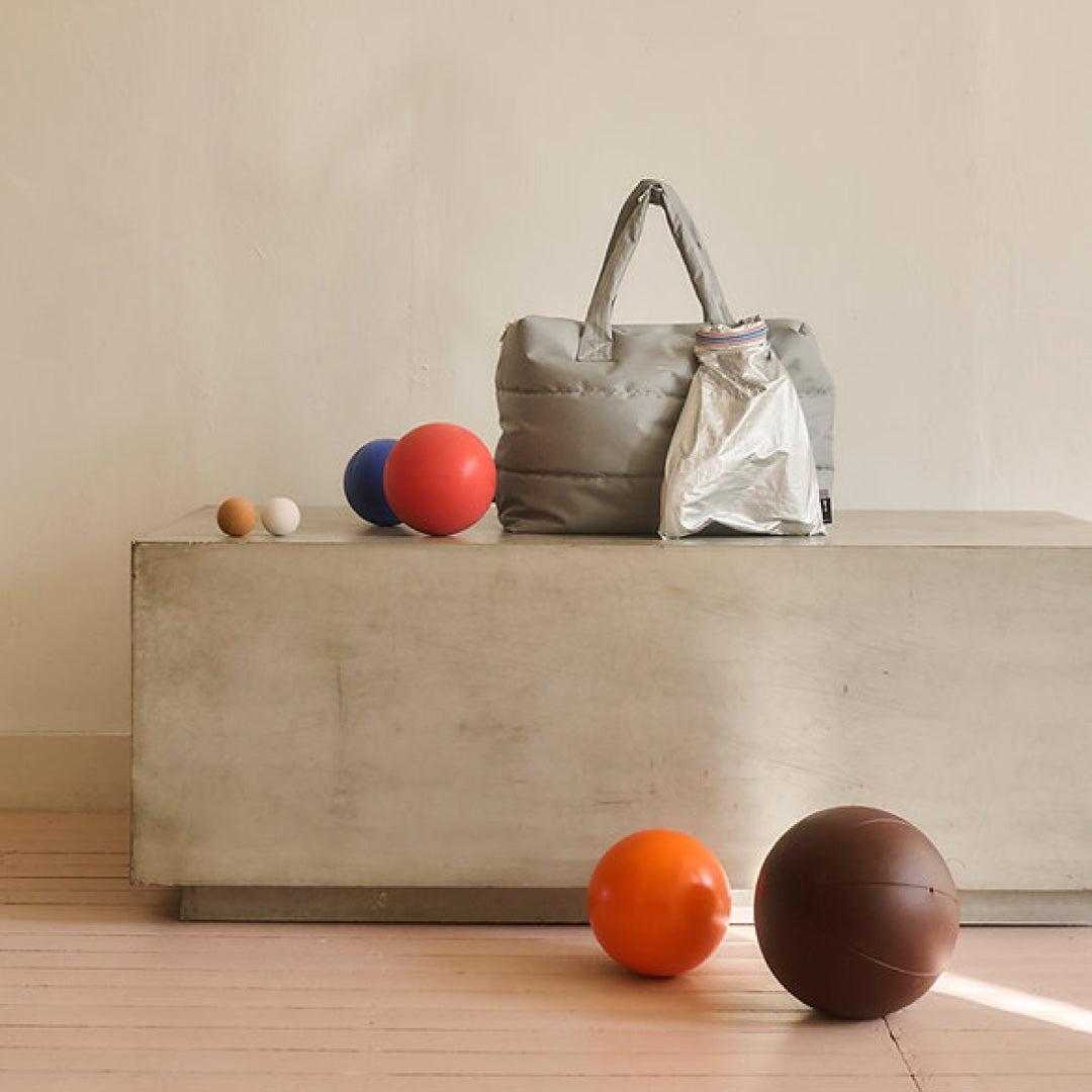 Sac week-end Puffy | carreaux gris
