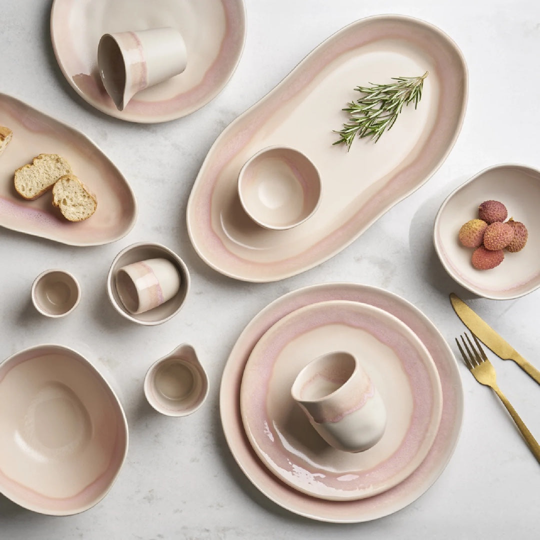 Serving platter Leni | pink