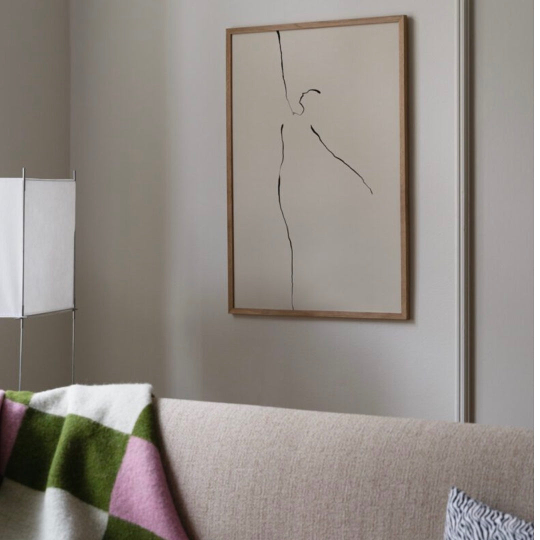 Impression d'art encadrée Danseuse 02 | 40x50cm