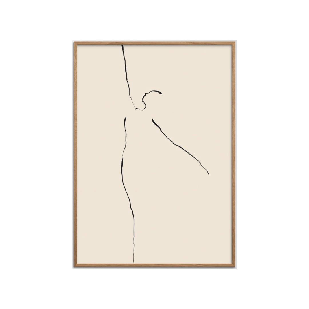 Impression d'art encadrée Danseuse 02 | 40x50cm