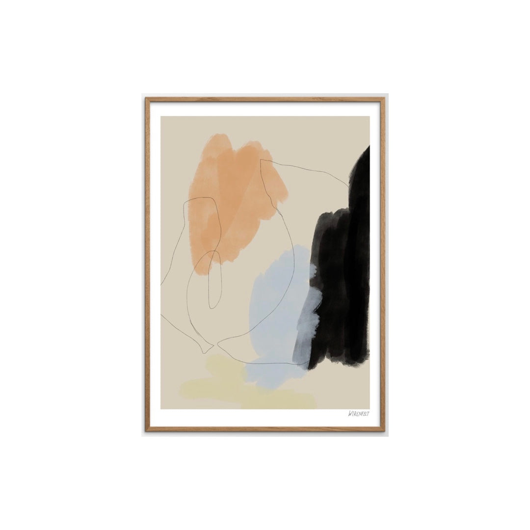 Framed Art Print Franca | 30x40cm