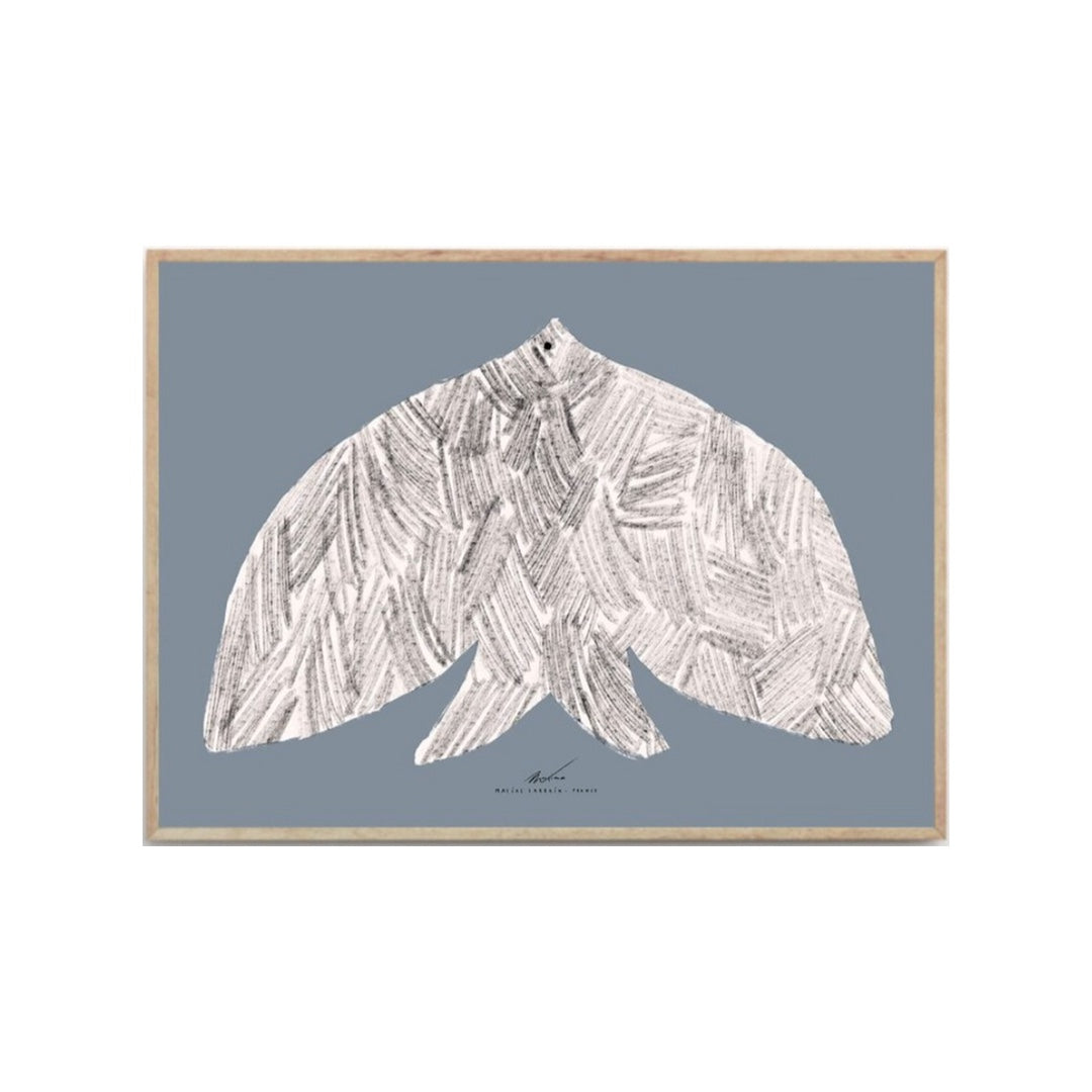 Framed Art Print Oiseau | 50x70cm