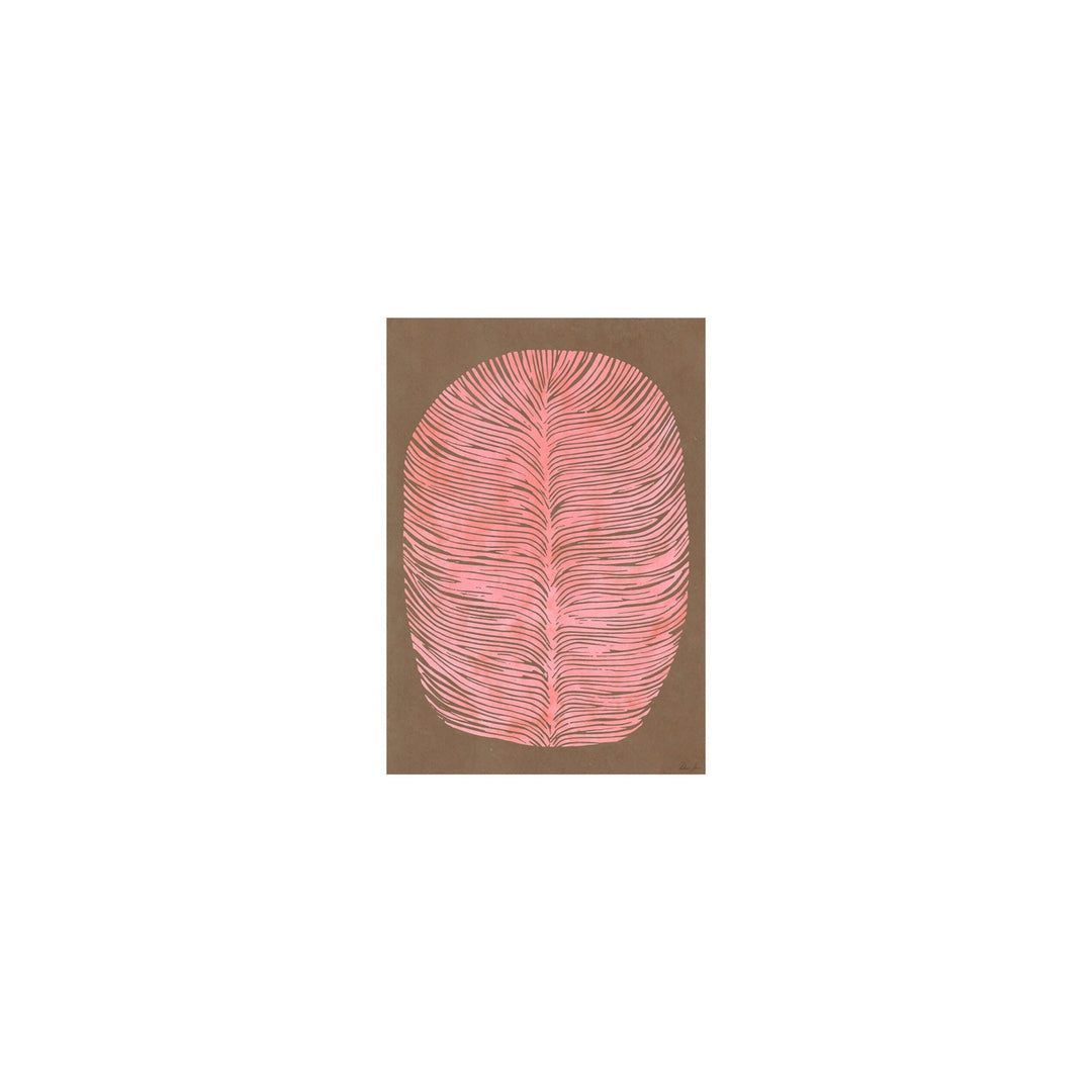 Carte d'art A5 | Lagon rose