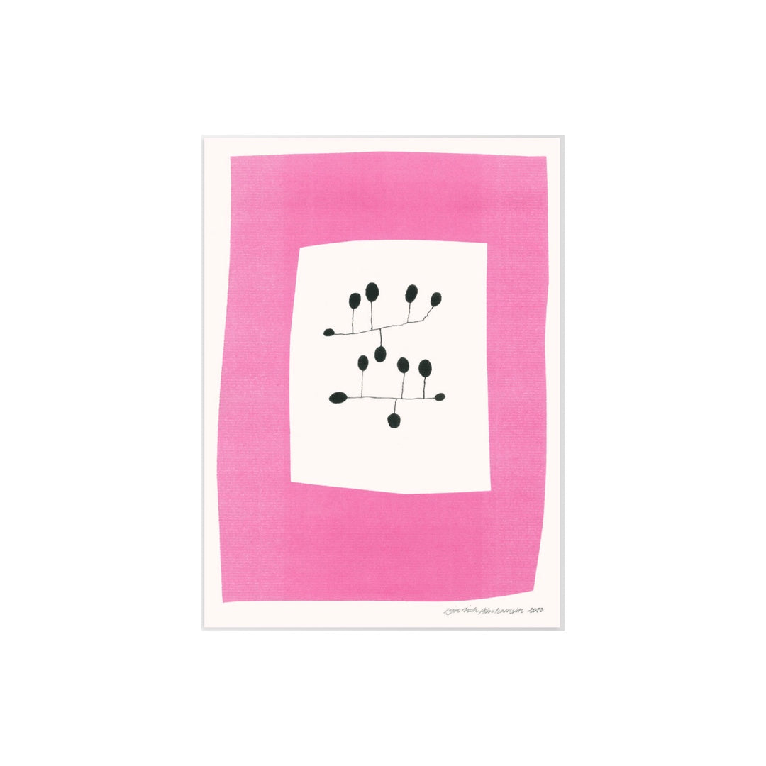 Framed Art Print Pink Surrender | various finishes