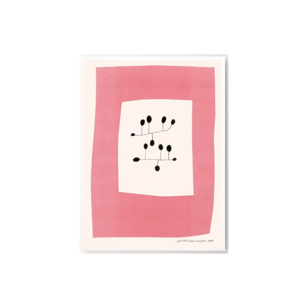 Framed Art Print Pink Surrender | various finishes
