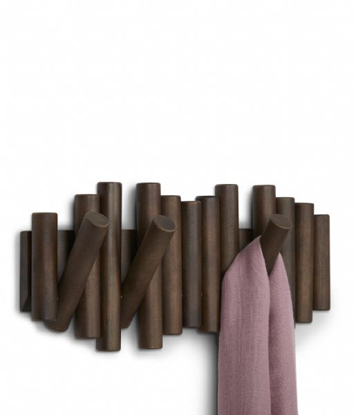 Picket Coat Rack 38cm | Brown