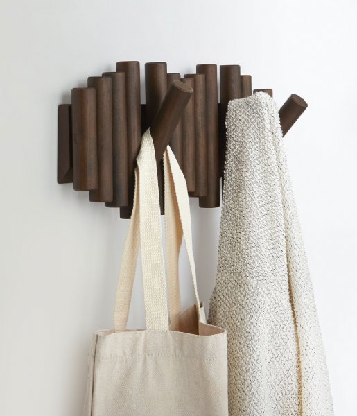 Picket Coat Rack 38cm | Brown