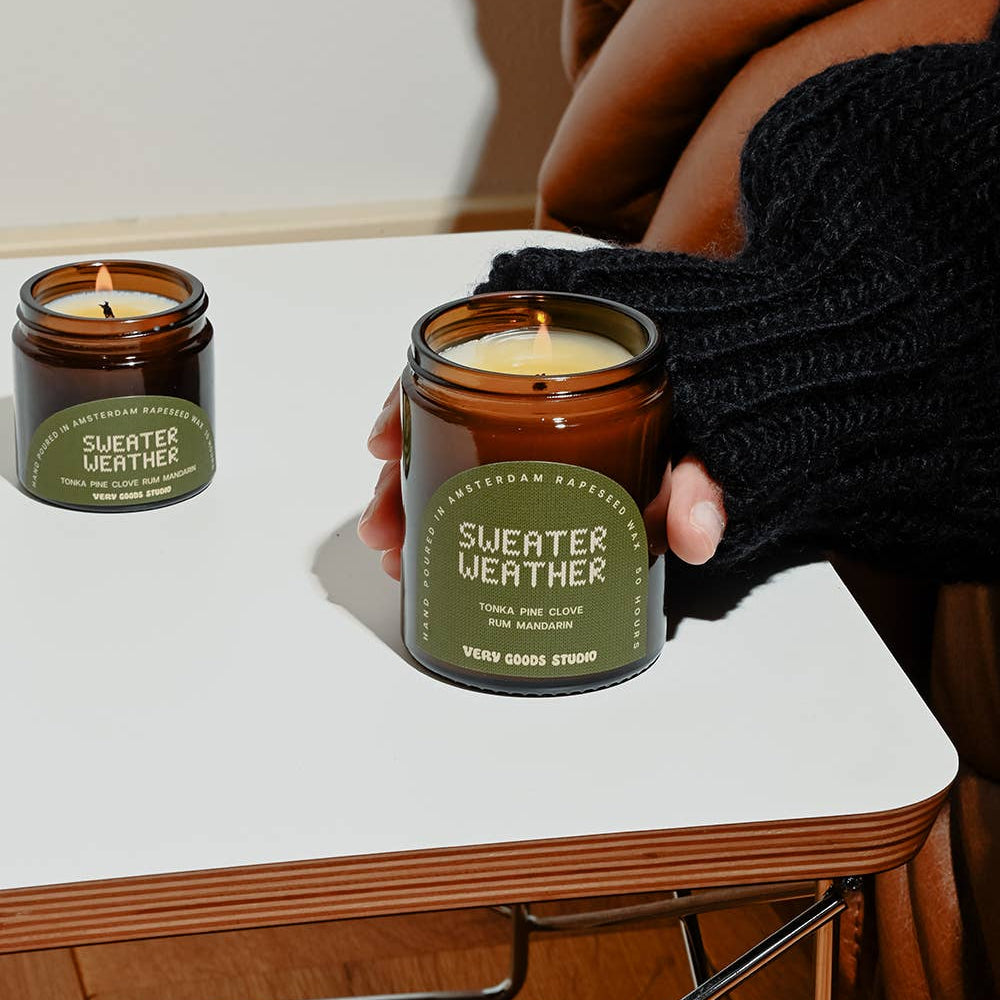 Scented Candle SWEATER WEATHER | large