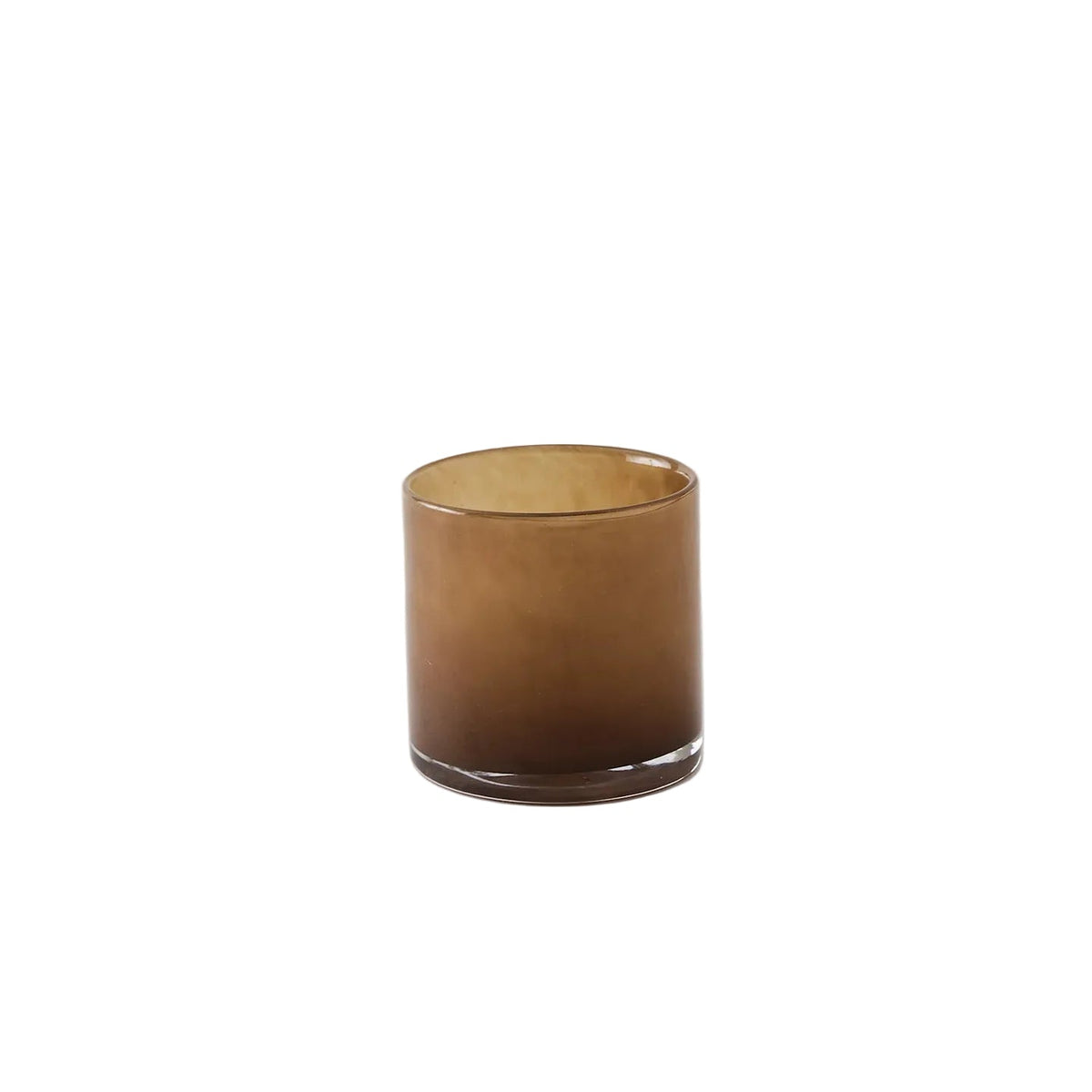 Windlicht Glas Lyric S | brown