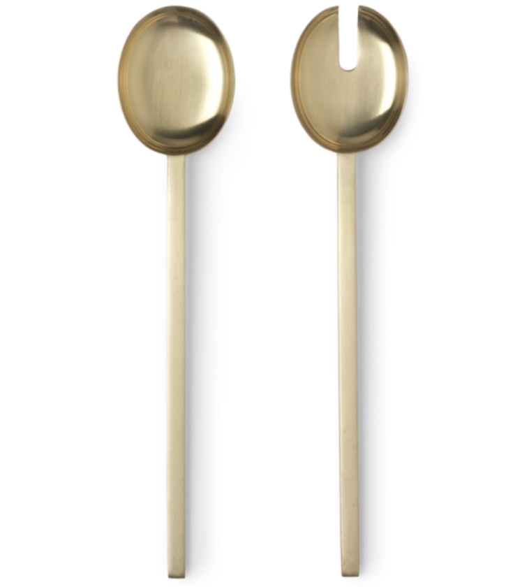 joyne.com | Salatbesteck Fein | messing von Ferm Living