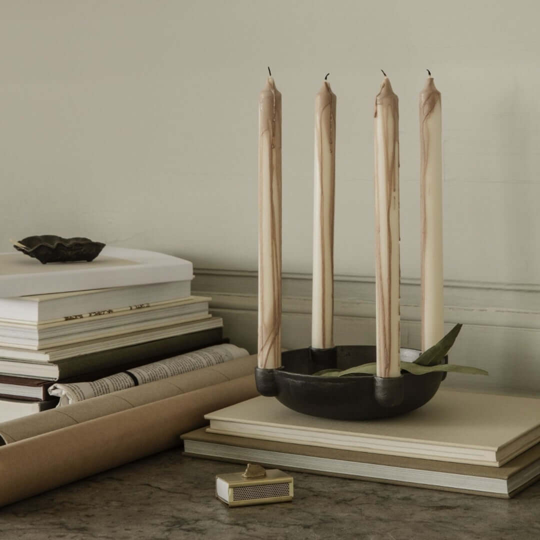 joyne.com | 2er Set Kerze DUO | beige von Ferm Living