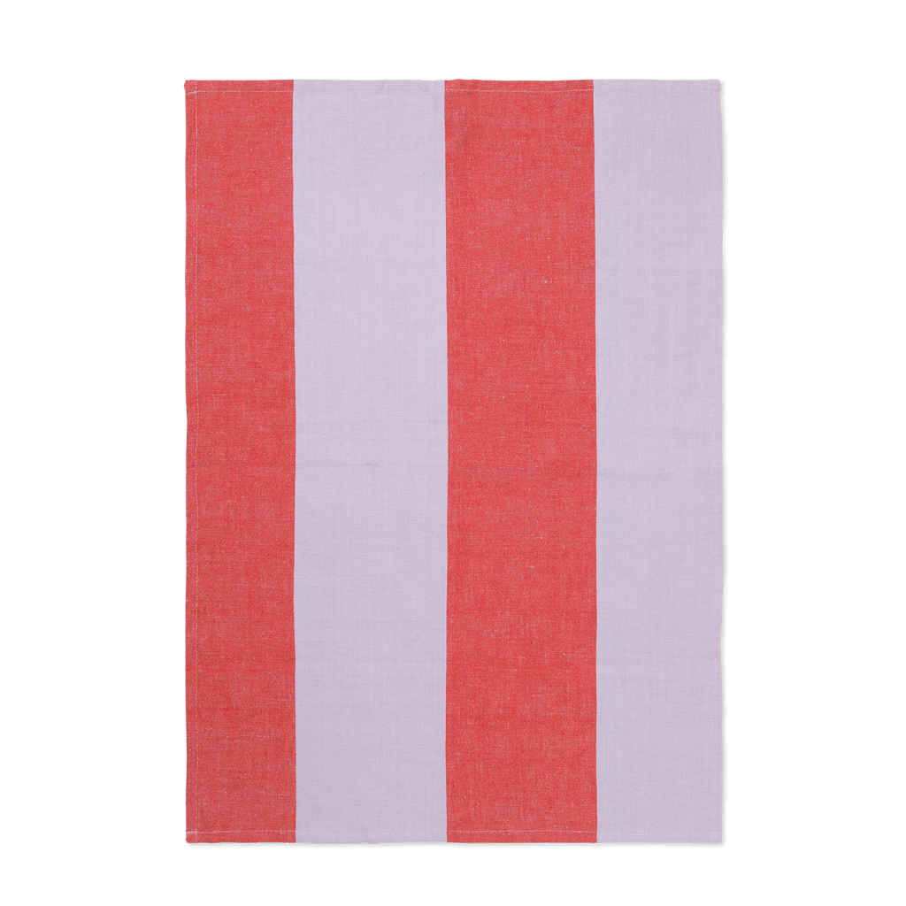 joyne.com | Hale Geschirrtuch | rot-lila von Ferm Living