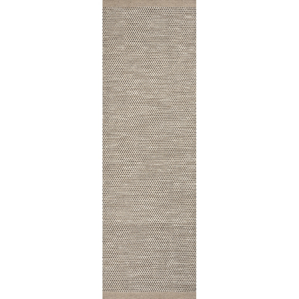 joyne.com | Teppich Läufer ASKO taupe | 80x250cm von Linie Design