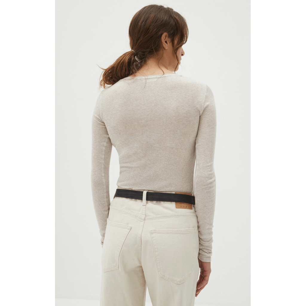 joyne.com | Longsleeve Shirt MASSACHUSETTS | creme von American Vintage