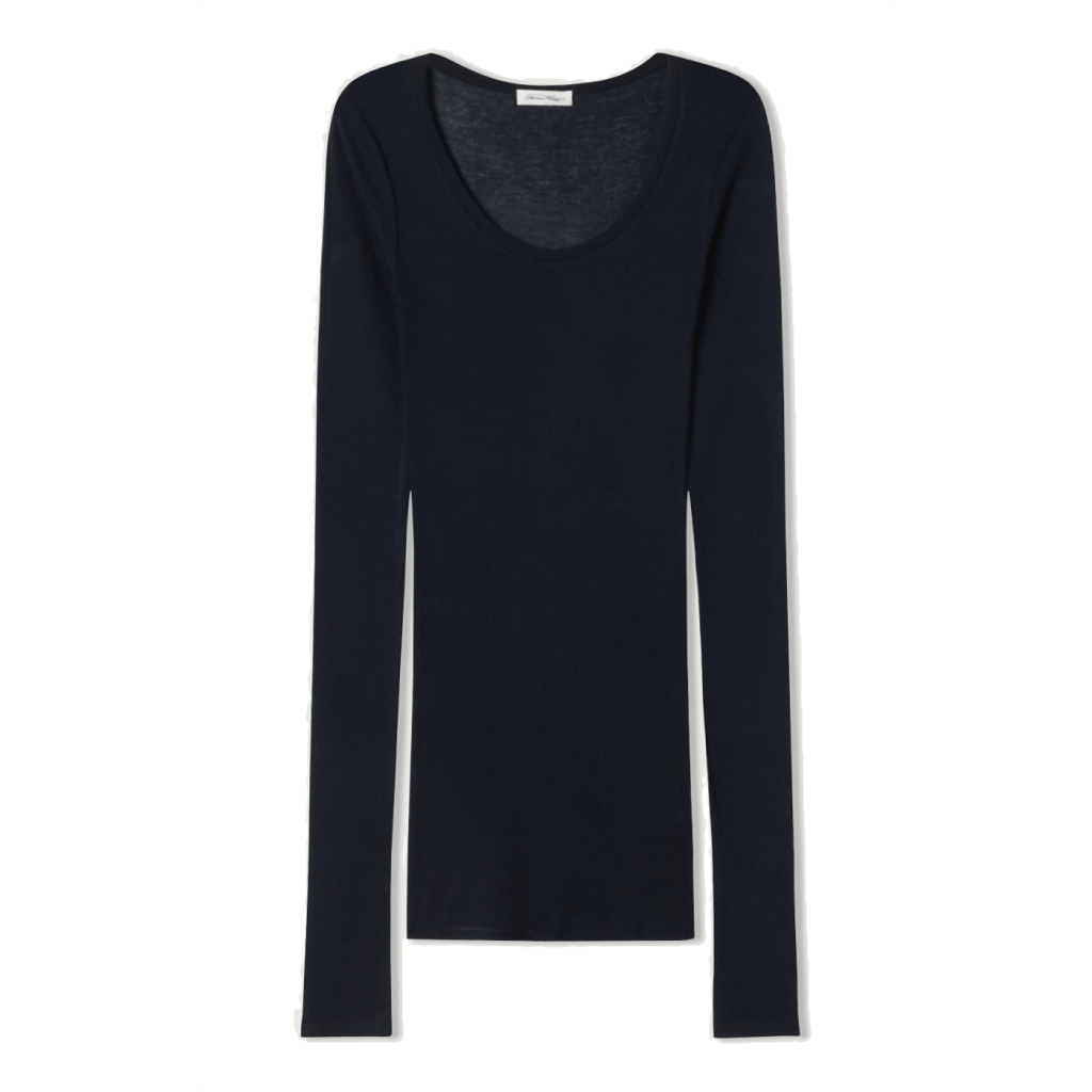 joyne.com | Longsleeve Shirt MASSACHUSETTS | navy -30% von American Vintage