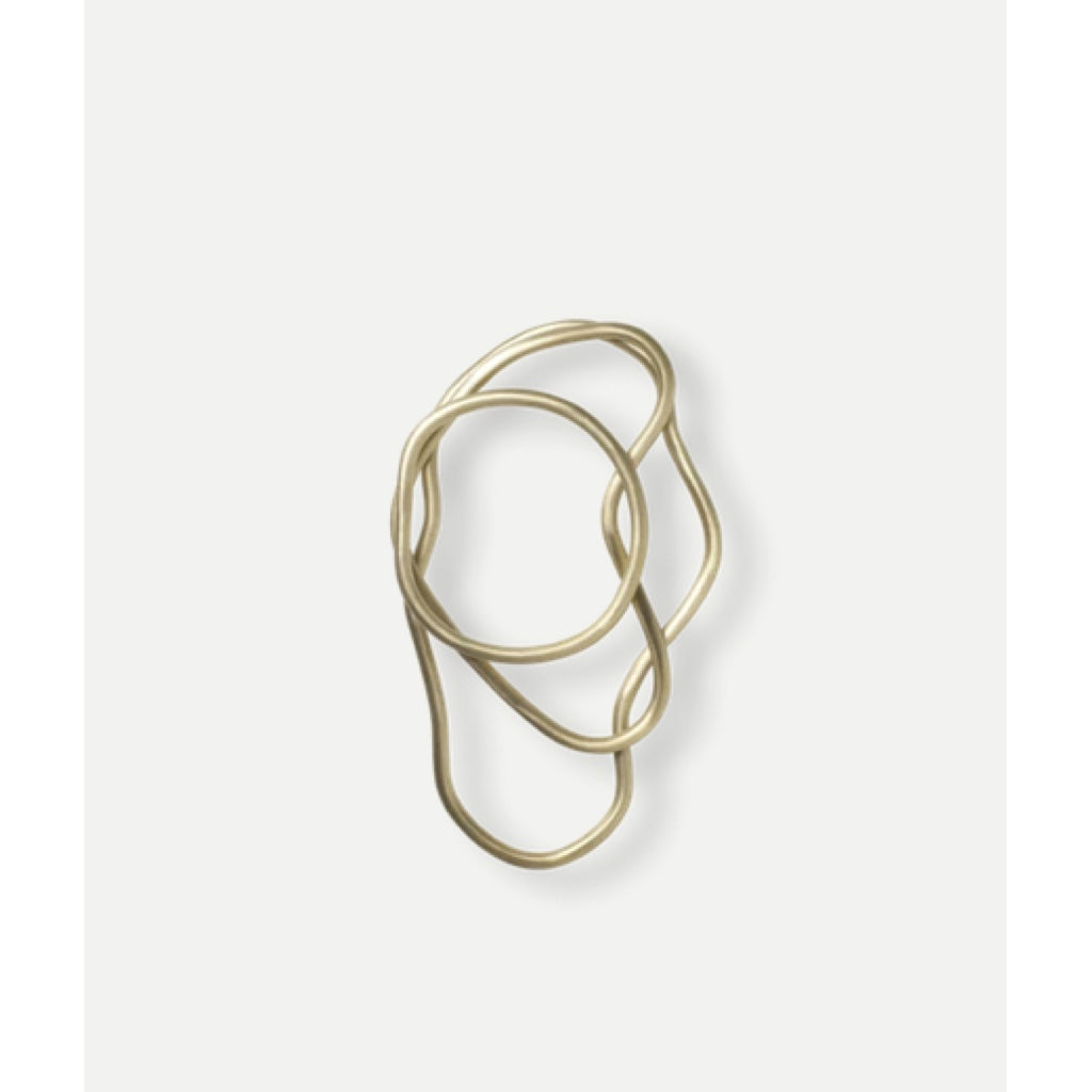joyne.com | Pond 3er Set Untersetzer | messing von Ferm Living