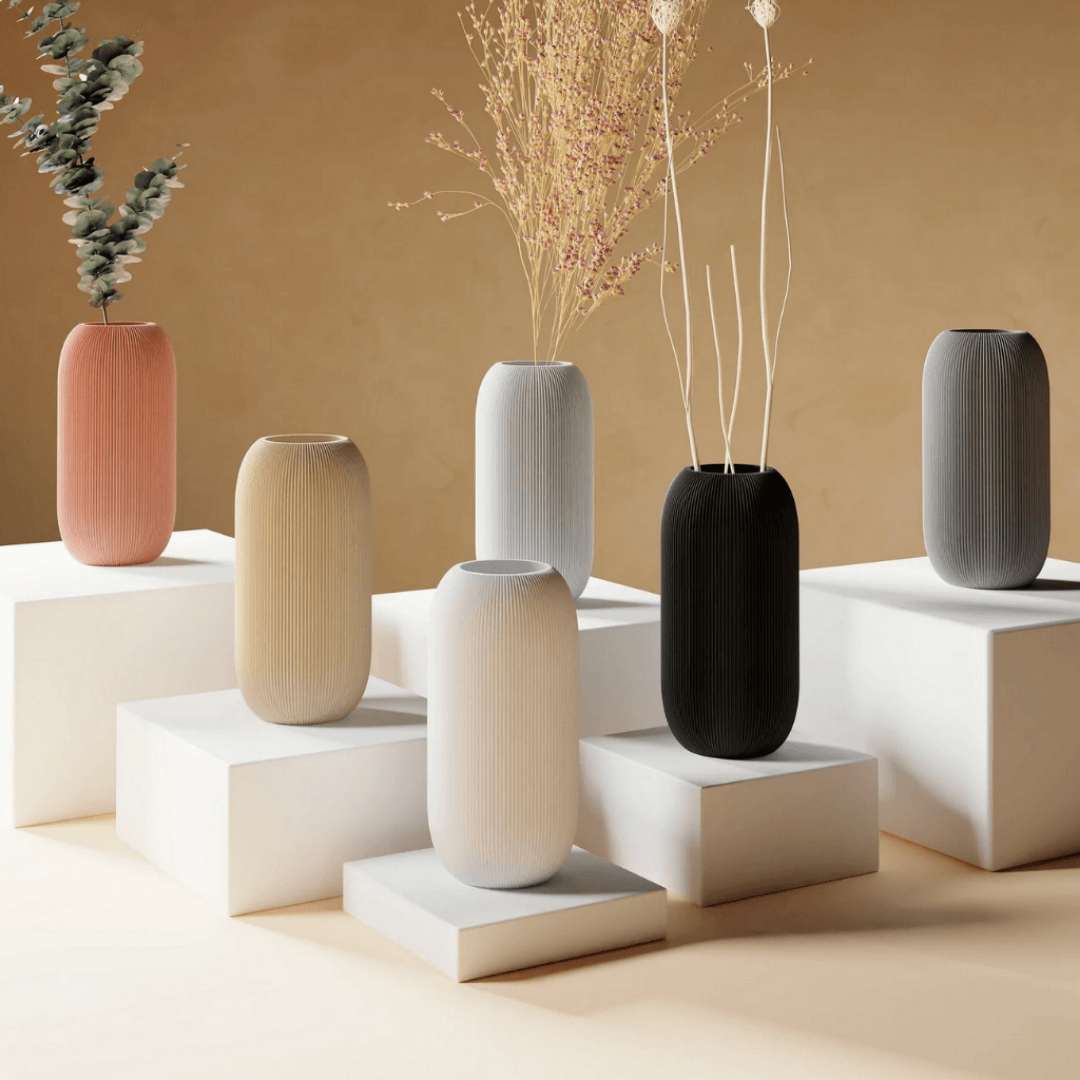 joyne.com | PILLE | Vase 3D Druck | terracotta von Dennismaass