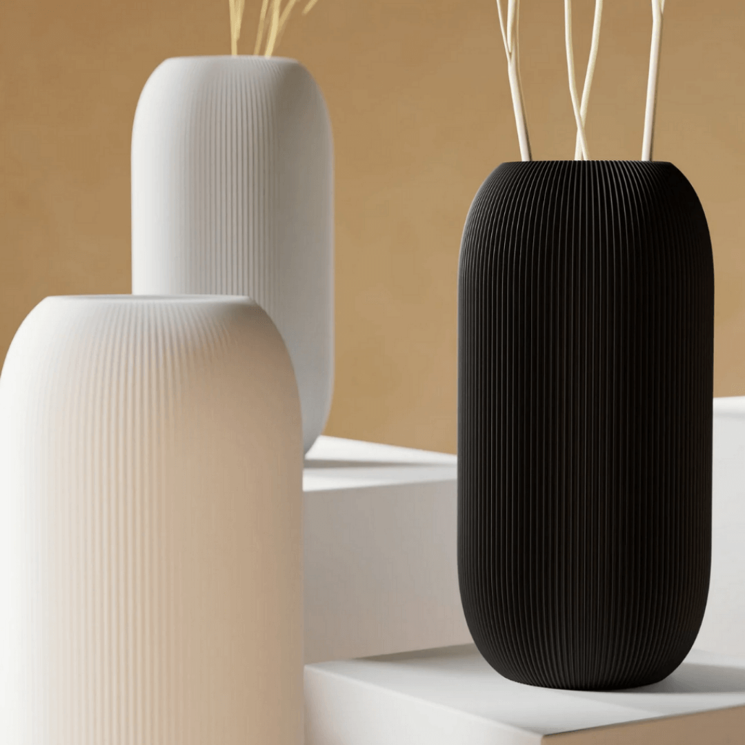 joyne.com | PILLE | Vase 3D Druck | senfgelb von Dennismaass