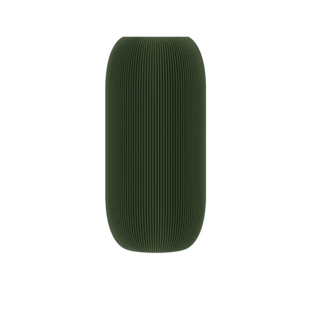 joyne.com | PILLE | Vase 3D Druck | olivgrün von Dennismaass