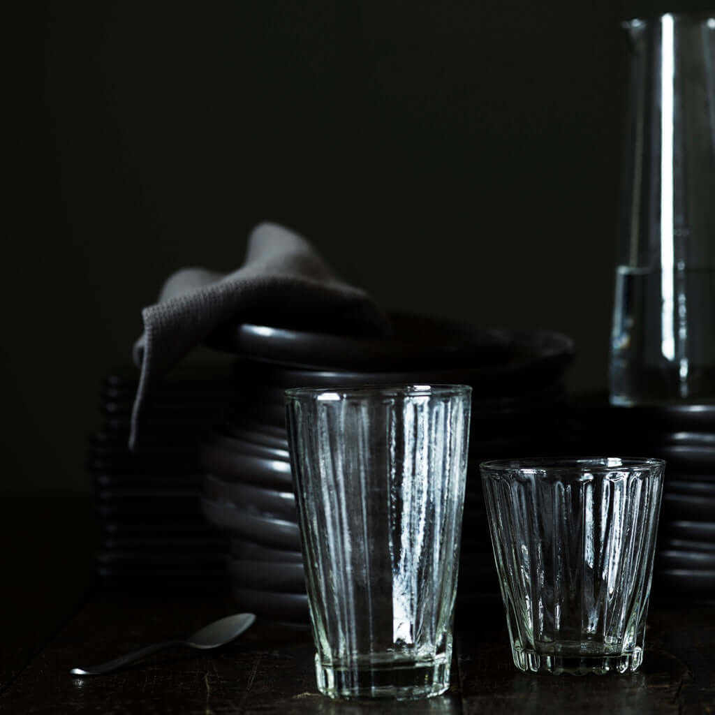 joyne.com | Glas mit Rillen | verschiedene Grössen von Tine K Home